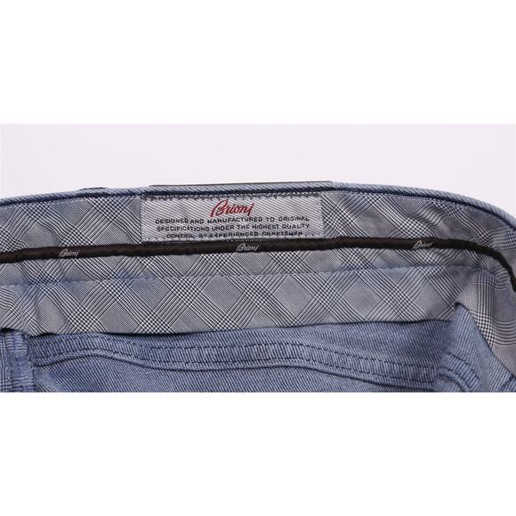 Brioni Mens Meribel Medium Wash Cotton Cashmere Stretch Jeans 38x27 - Picture 9 of 12